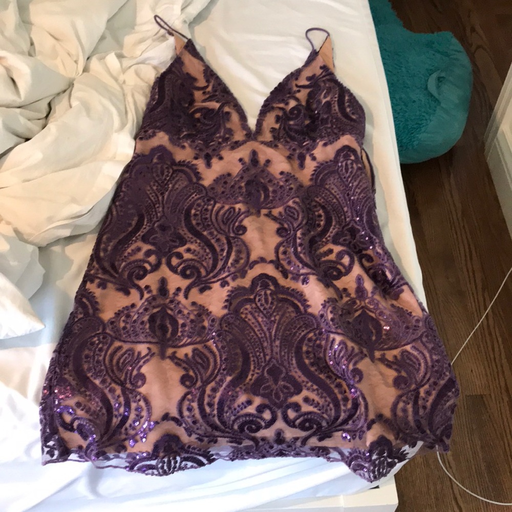 Free people purple dress!